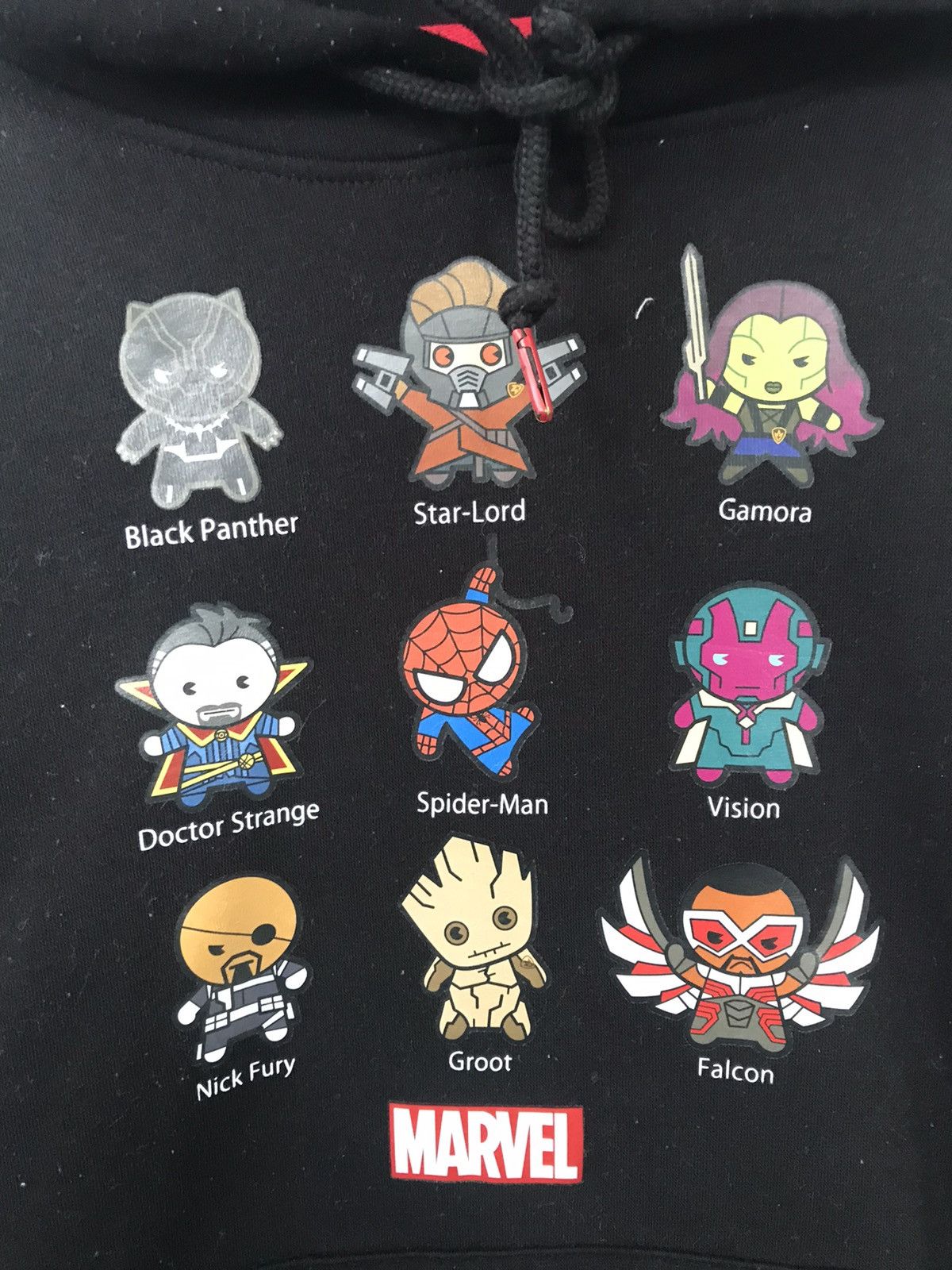 Marvel Comics Marvels Superheros Cartoon Black Hoodie Size US M / EU 48-50 / 2 - 6 Thumbnail