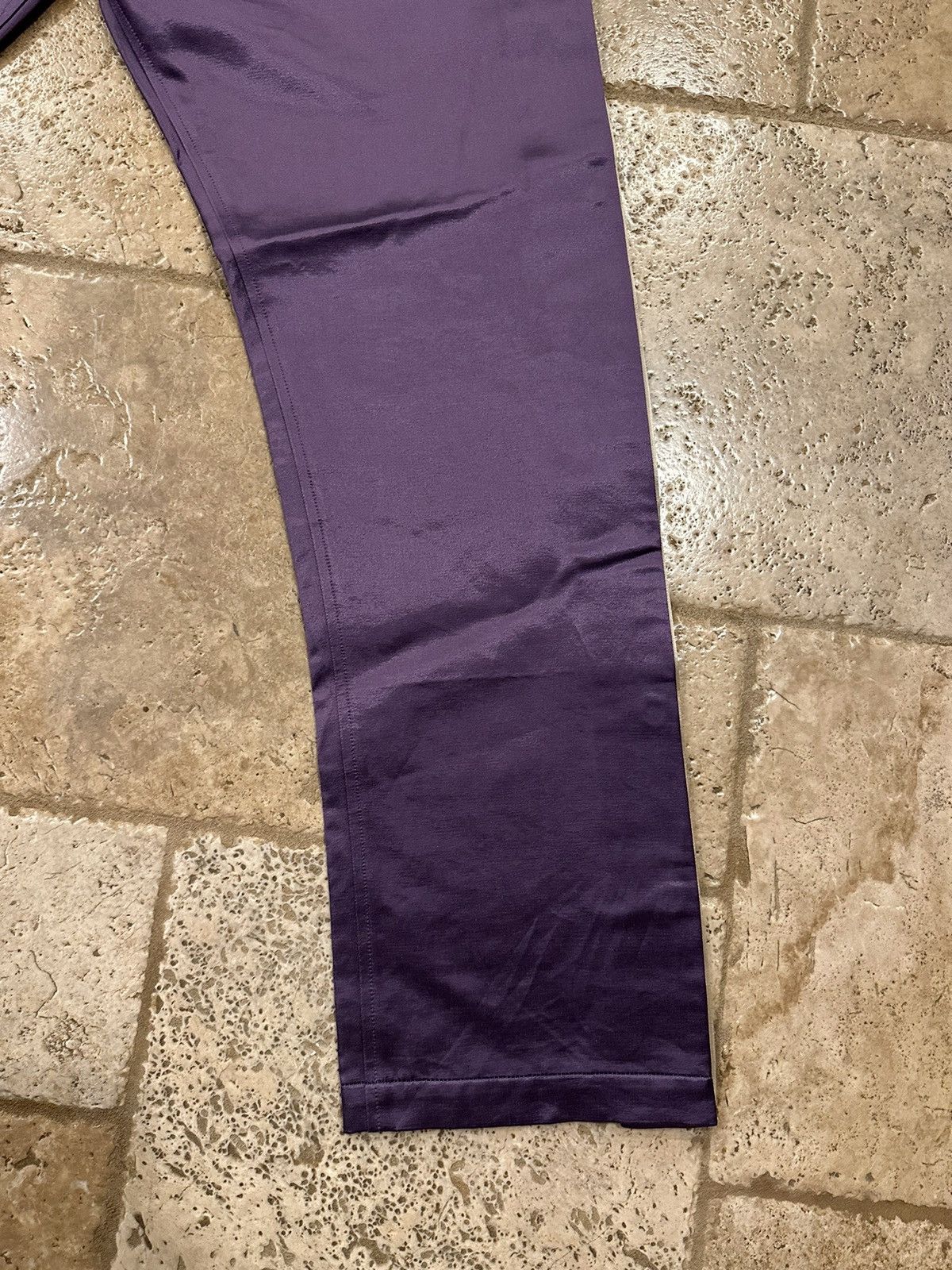 Just Don Just Don Team x Satin Tearaway Purple Pants Size US 36 / EU 52 - 6 Thumbnail