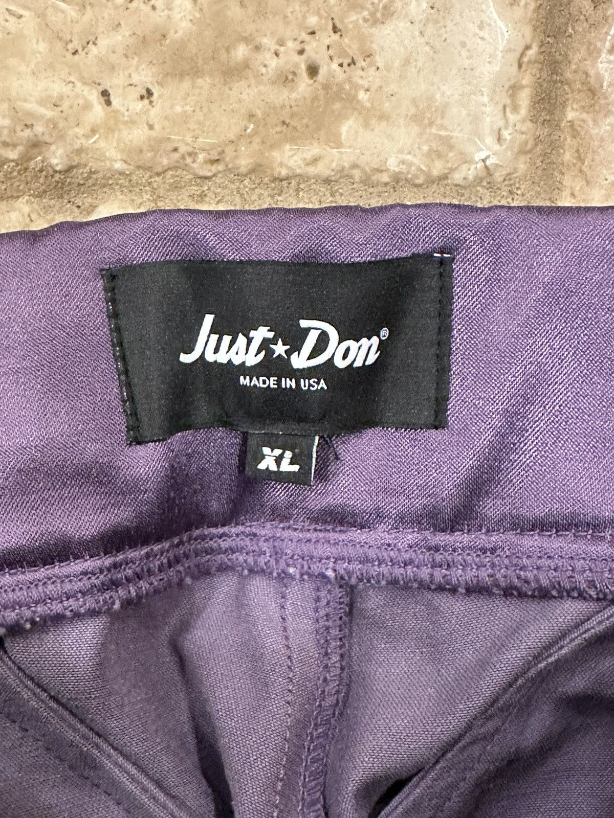 Just Don Just Don Team x Satin Tearaway Purple Pants Size US 36 / EU 52 - 5 Thumbnail