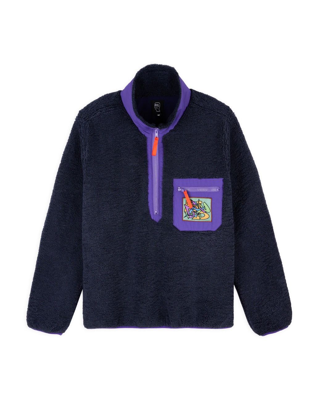 Brain Dead TEDDY SHERPA HALF ZIP JACKET - L Size US L / EU 52-54 / 3 - 1 Thumbnail