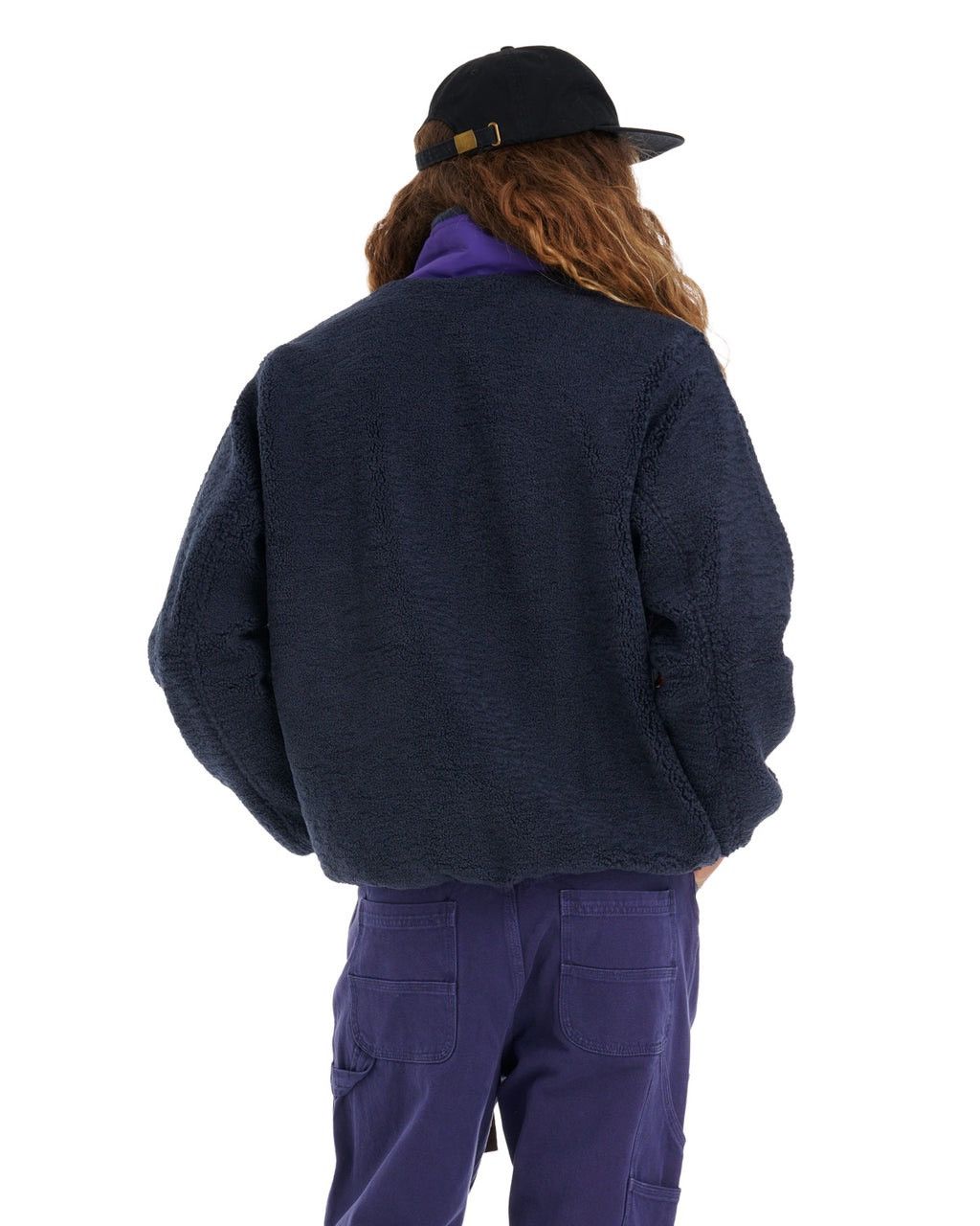 Brain Dead TEDDY SHERPA HALF ZIP JACKET - L Size US L / EU 52-54 / 3 - 4 Thumbnail