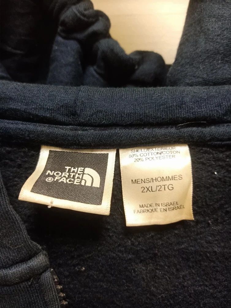 The North Face Vtg The North Face Big Logo Zip Up Hoodie Made In Israel Size US XXL / EU 58 / 5 - 7 Thumbnail
