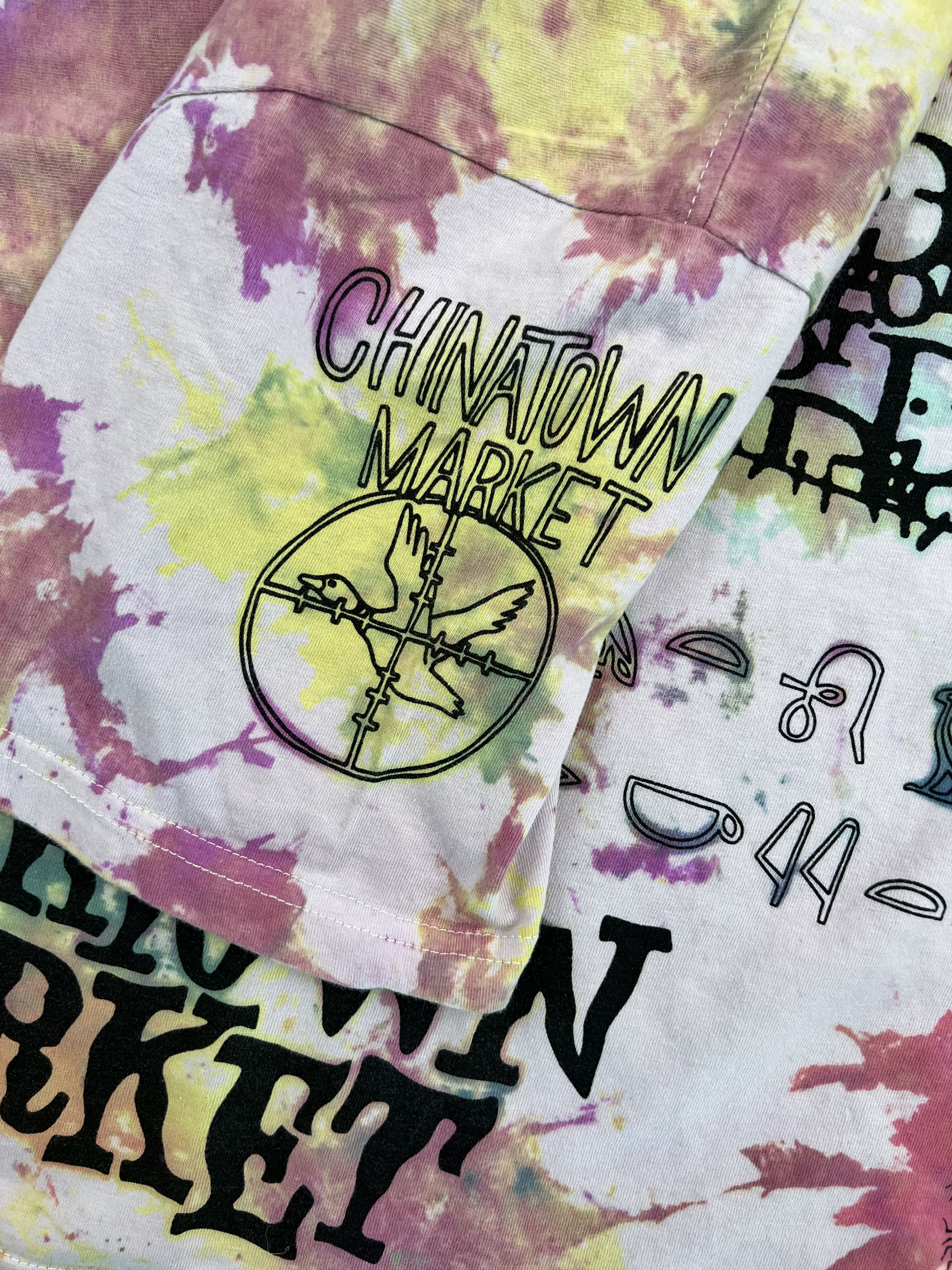 Market Chinatown Market Tie Dye Logo Secret Club Tee XL Size US XL / EU 56 / 4 - 5 Thumbnail