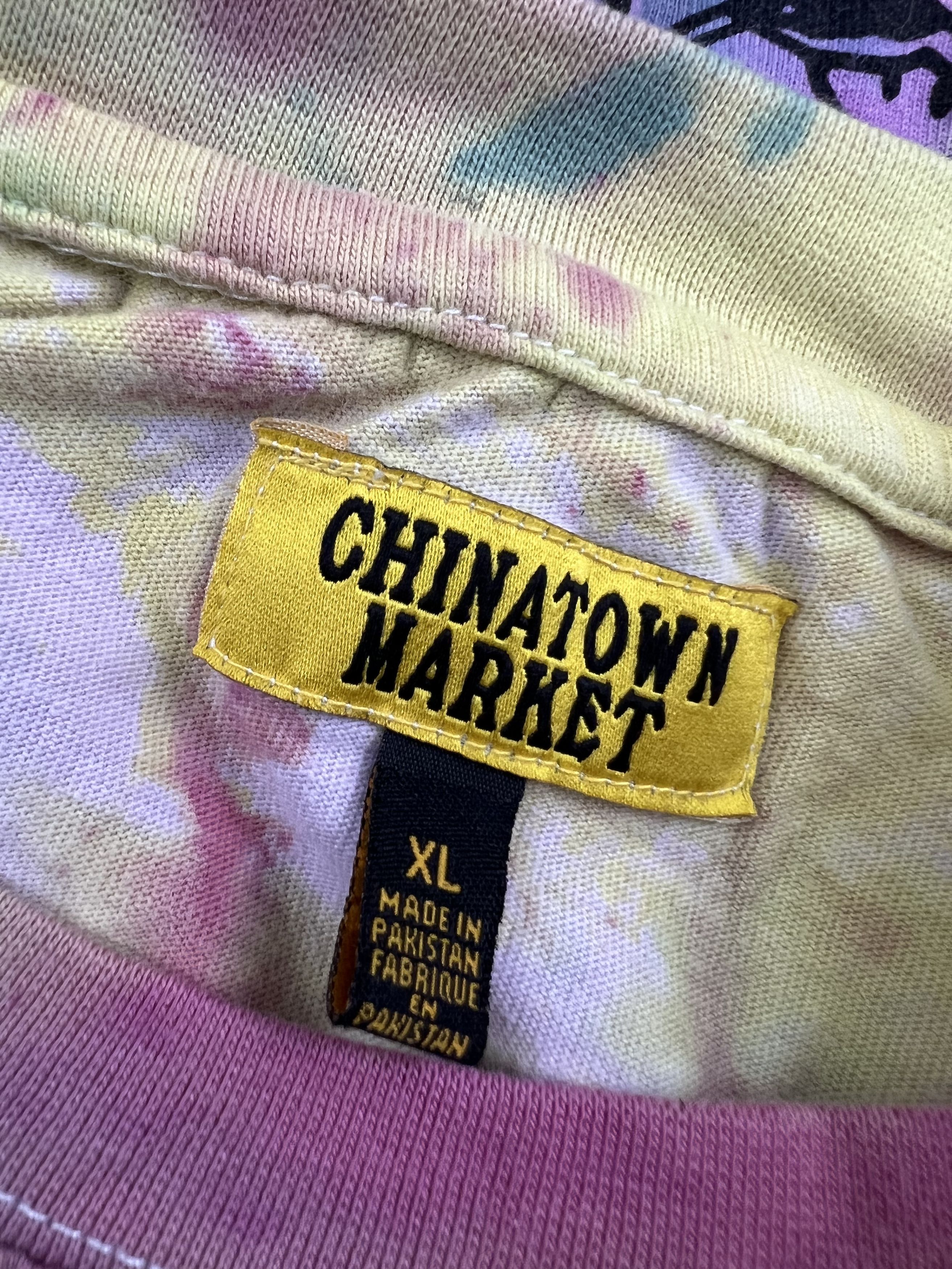 Market Chinatown Market Tie Dye Logo Secret Club Tee XL Size US XL / EU 56 / 4 - 9 Thumbnail