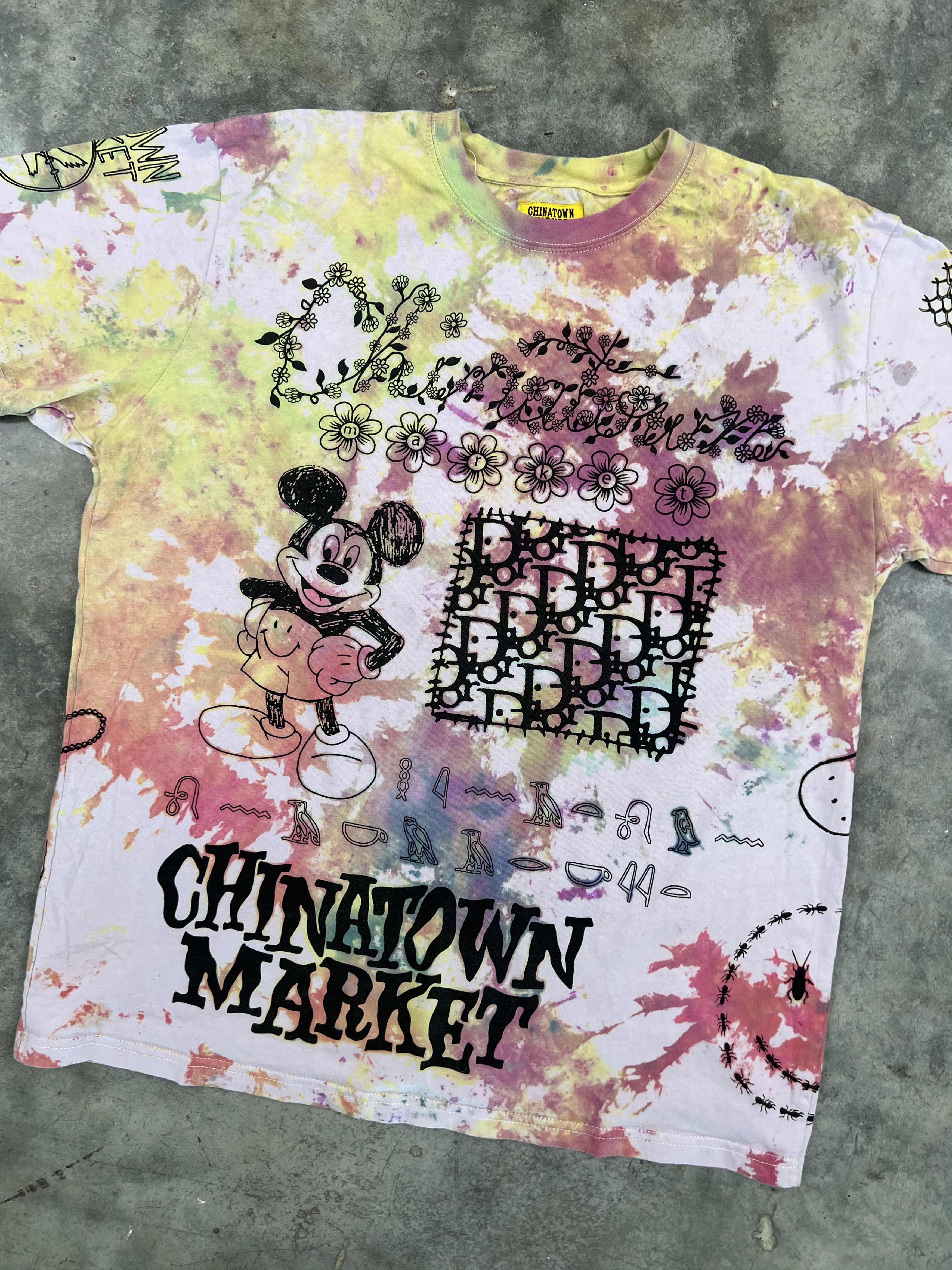 Market Chinatown Market Tie Dye Logo Secret Club Tee XL Size US XL / EU 56 / 4 - 2 Thumbnail