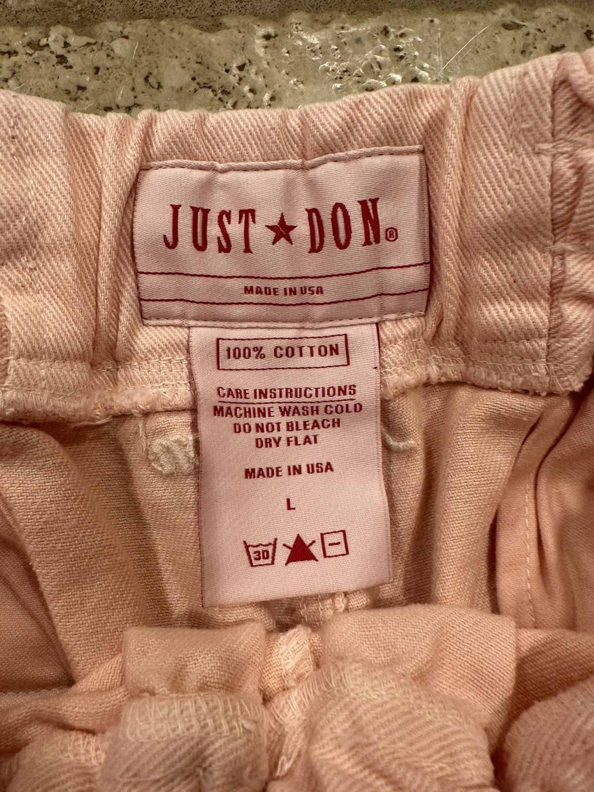 Just Don Just Don “Arctic Orange” J Family Basketball Shorts Size US 34 / EU 50 - 7 Thumbnail