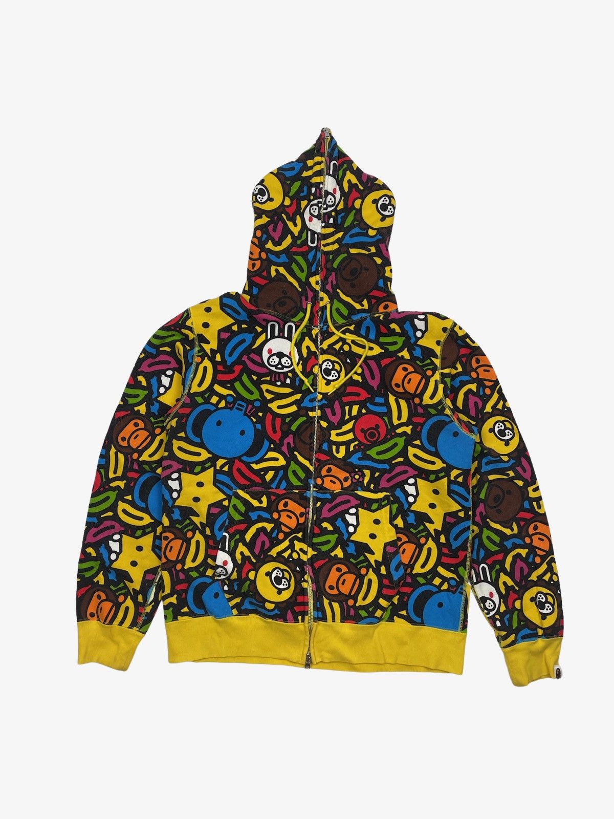 Bape a bathing ape banana pool party full zip hoodie | Grailed