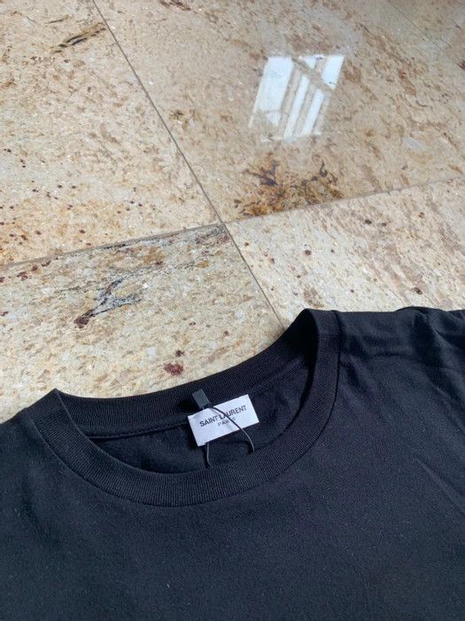 Saint Laurent Paris Logo Tee, SS in Black Size US XS / EU 42 / 0 - 5 Thumbnail