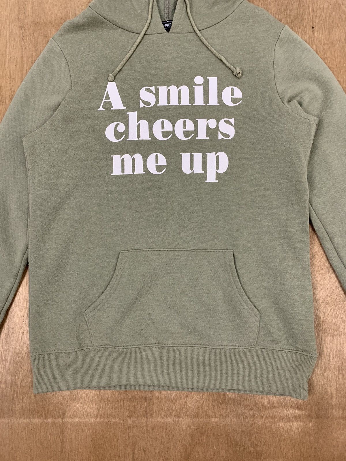 Japanese Brand TM-PARTY A Smile Cheer Me Up Streetwear Skate Hoodie Jacket Size US S / EU 44-46 / 1 - 4 Thumbnail