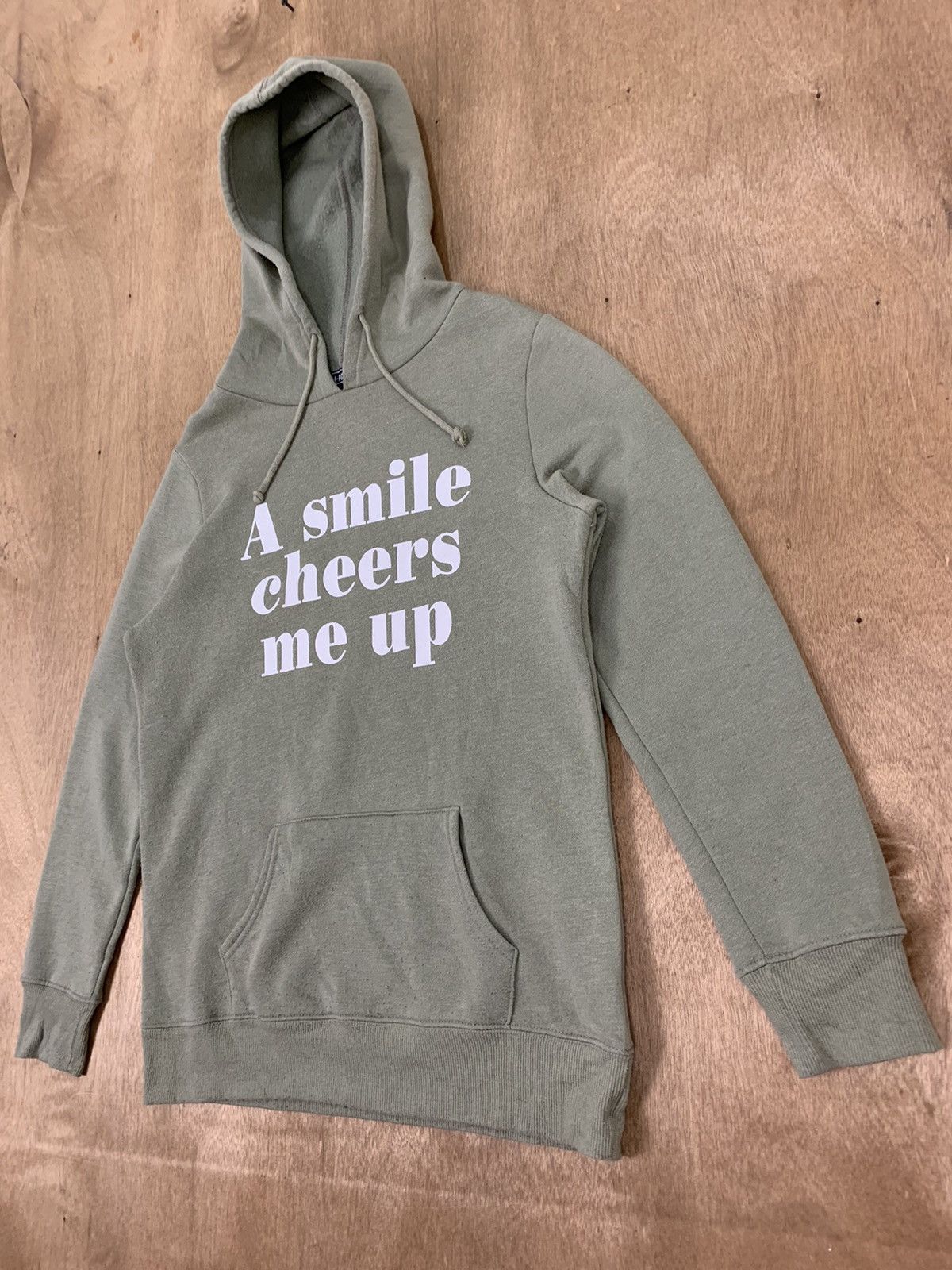 Japanese Brand TM-PARTY A Smile Cheer Me Up Streetwear Skate Hoodie Jacket Size US S / EU 44-46 / 1 - 6 Thumbnail
