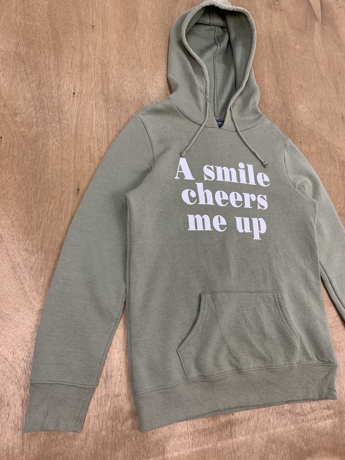 Japanese Brand TM-PARTY A Smile Cheer Me Up Streetwear Skate Hoodie Jacket Size US S / EU 44-46 / 1 - 5 Thumbnail