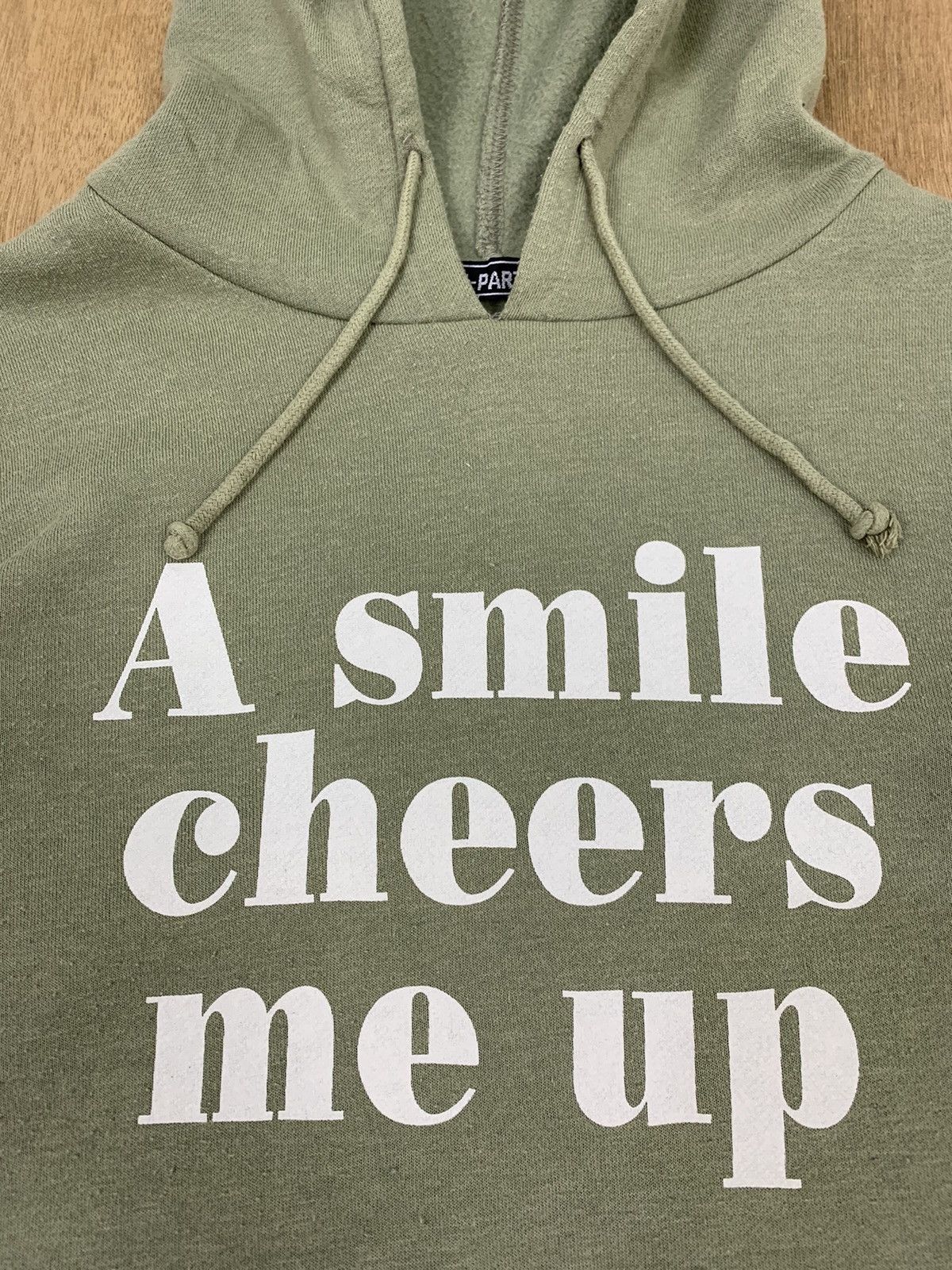 Japanese Brand TM-PARTY A Smile Cheer Me Up Streetwear Skate Hoodie Jacket Size US S / EU 44-46 / 1 - 7 Thumbnail