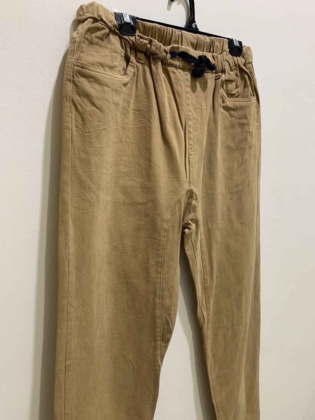 Japanese Brand HONOUR FASHION Vintage Elastic Waist Drawstring Jogger Pant Size US 32 / EU 48 - 5 Thumbnail