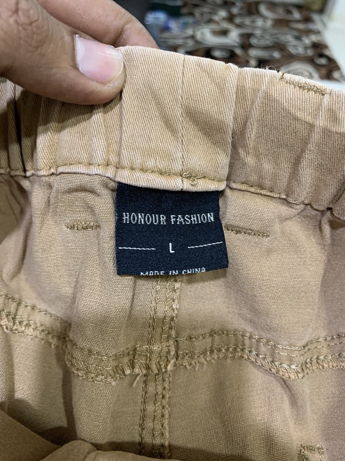 Japanese Brand HONOUR FASHION Vintage Elastic Waist Drawstring Jogger Pant Size US 32 / EU 48 - 14 Thumbnail