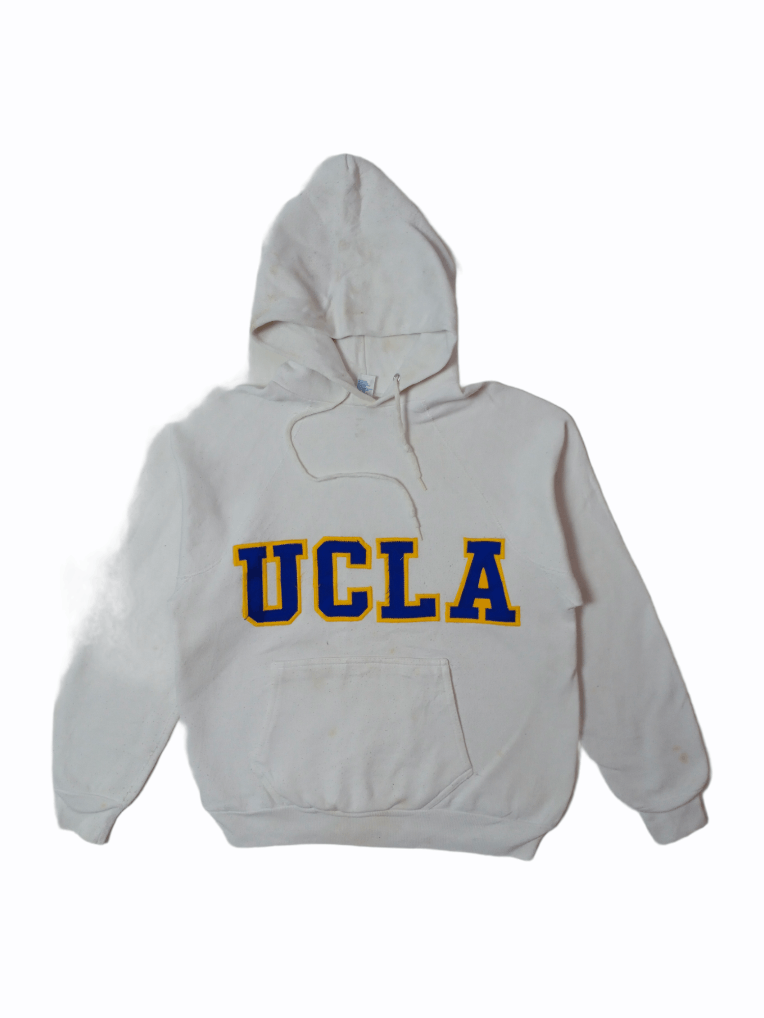 Vintage Vintage 90s UCLA Biglogo Hoodie Sweatshirt Size US M / EU 48-50 / 2 - 1 Thumbnail