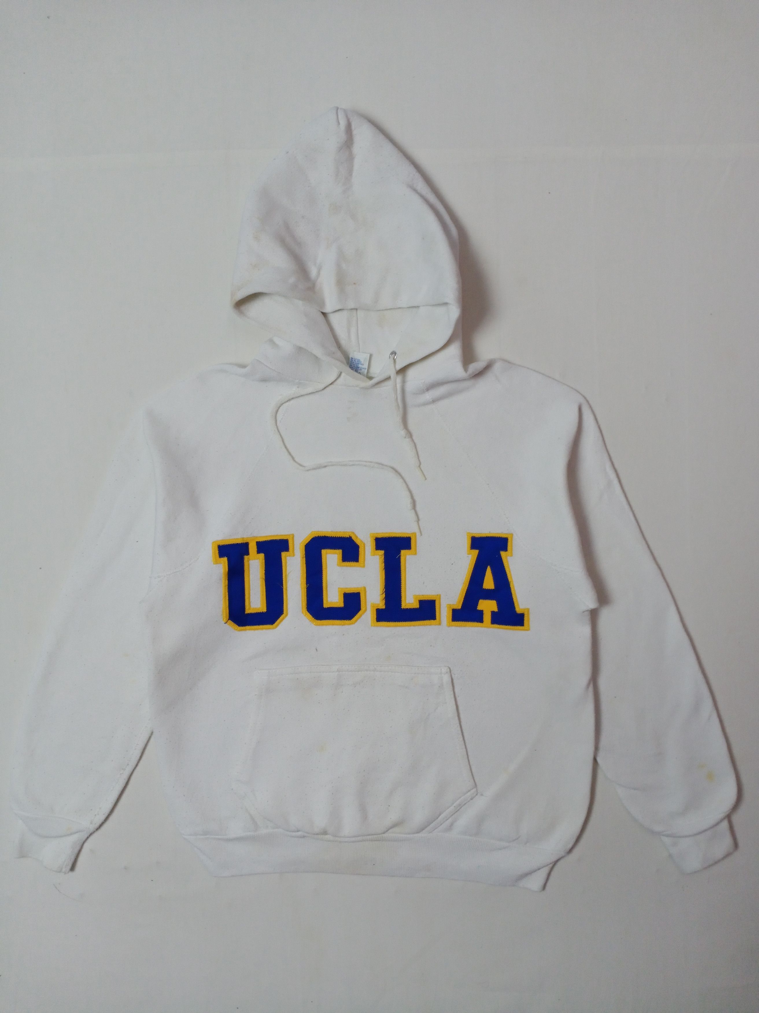 Vintage Vintage 90s UCLA Biglogo Hoodie Sweatshirt Size US M / EU 48-50 / 2 - 7 Thumbnail