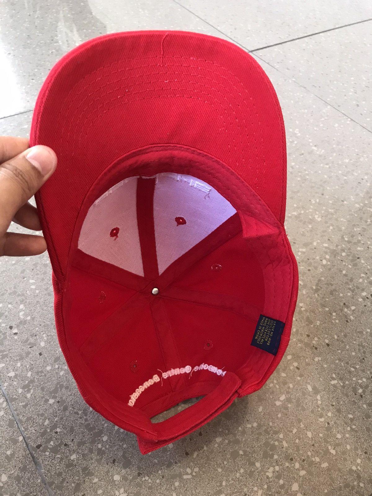 Porsche Design × Sports Specialties steal🔥 Porsche Baseball Cap Spellout Size ONE SIZE - 5 Thumbnail