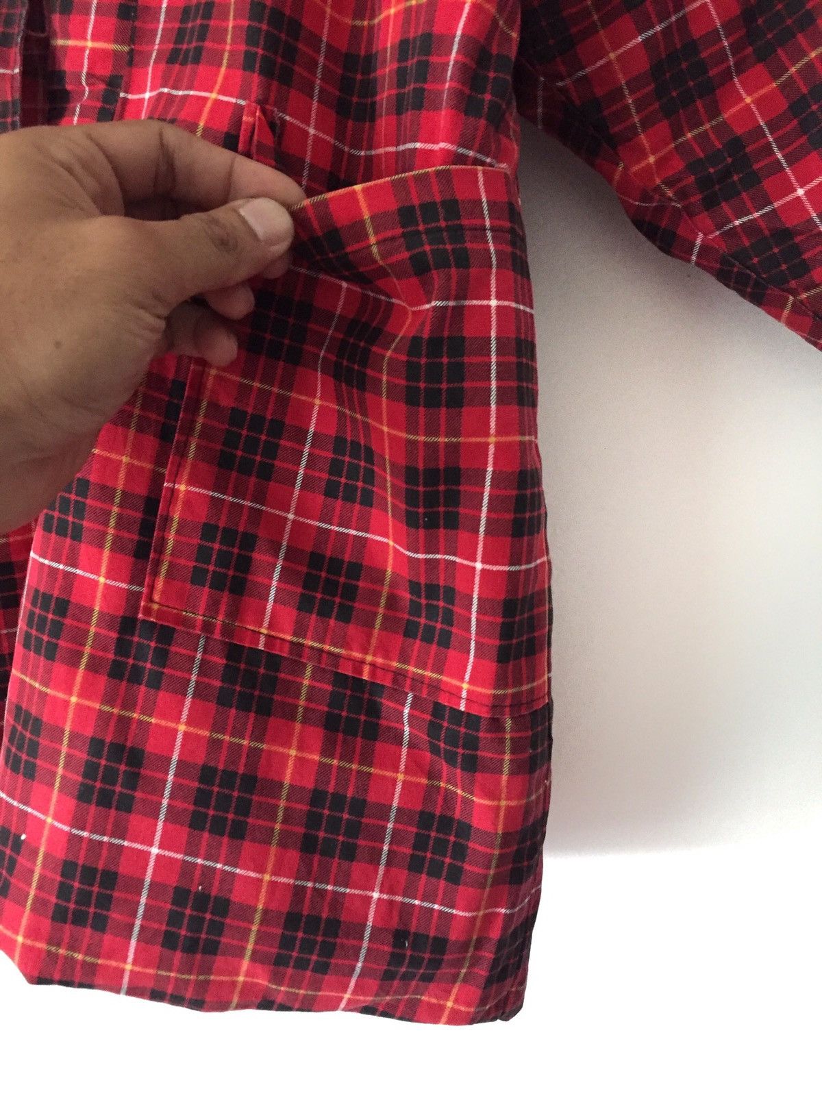 Disney × Japanese Brand 💥delete today💥Vintage Kimono Plaid big Logo Micky Mouse Size US M / EU 48-50 / 2 - 6 Thumbnail