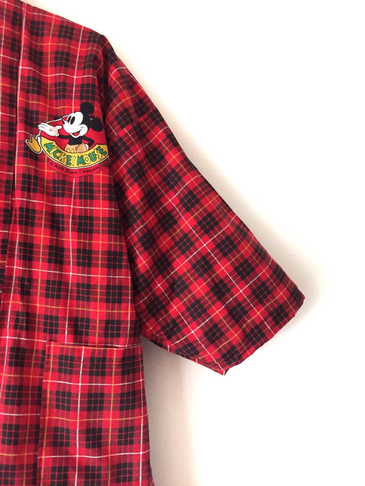 Disney × Japanese Brand 💥delete today💥Vintage Kimono Plaid big Logo Micky Mouse Size US M / EU 48-50 / 2 - 5 Thumbnail