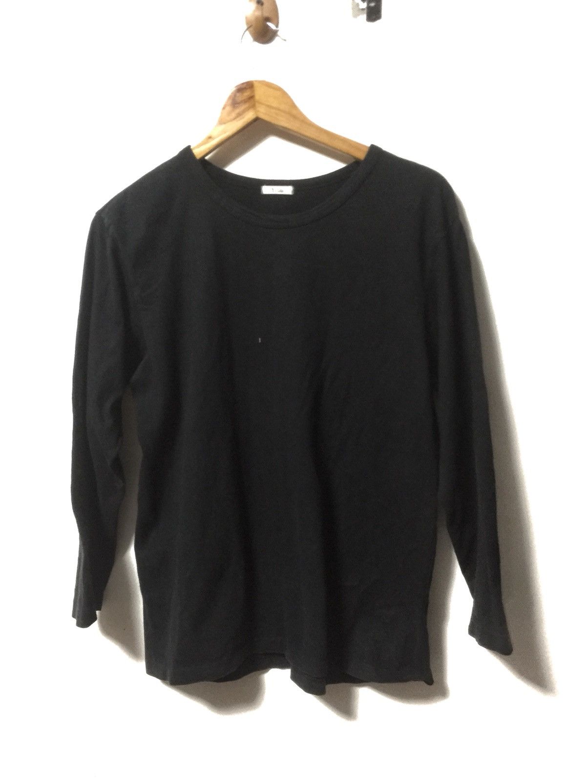 Yohji Yamamoto delete today💥Vintage plain shirt long Sleeve black by Y’s Size US L / EU 52-54 / 3 - 1 Thumbnail