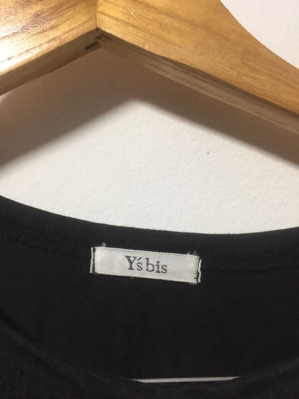 Yohji Yamamoto delete today💥Vintage plain shirt long Sleeve black by Y’s Size US L / EU 52-54 / 3 - 4 Thumbnail