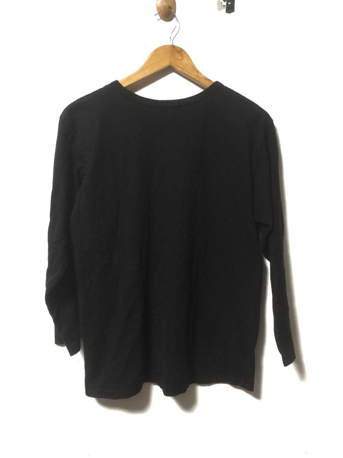 Yohji Yamamoto delete today💥Vintage plain shirt long Sleeve black by Y’s Size US L / EU 52-54 / 3 - 2 Thumbnail