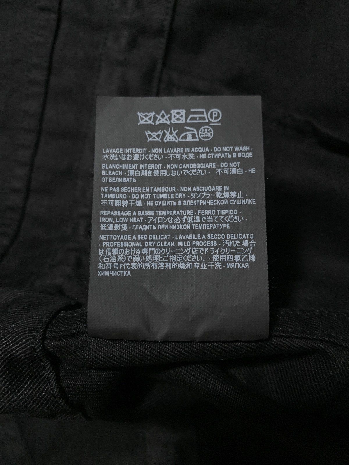 Saint Laurent Paris BLACK POCKET MILITARY JACKET - OVERSIZE FIT, SEE MEASUREMENT Size US L / EU 52-54 / 3 - 16 Thumbnail
