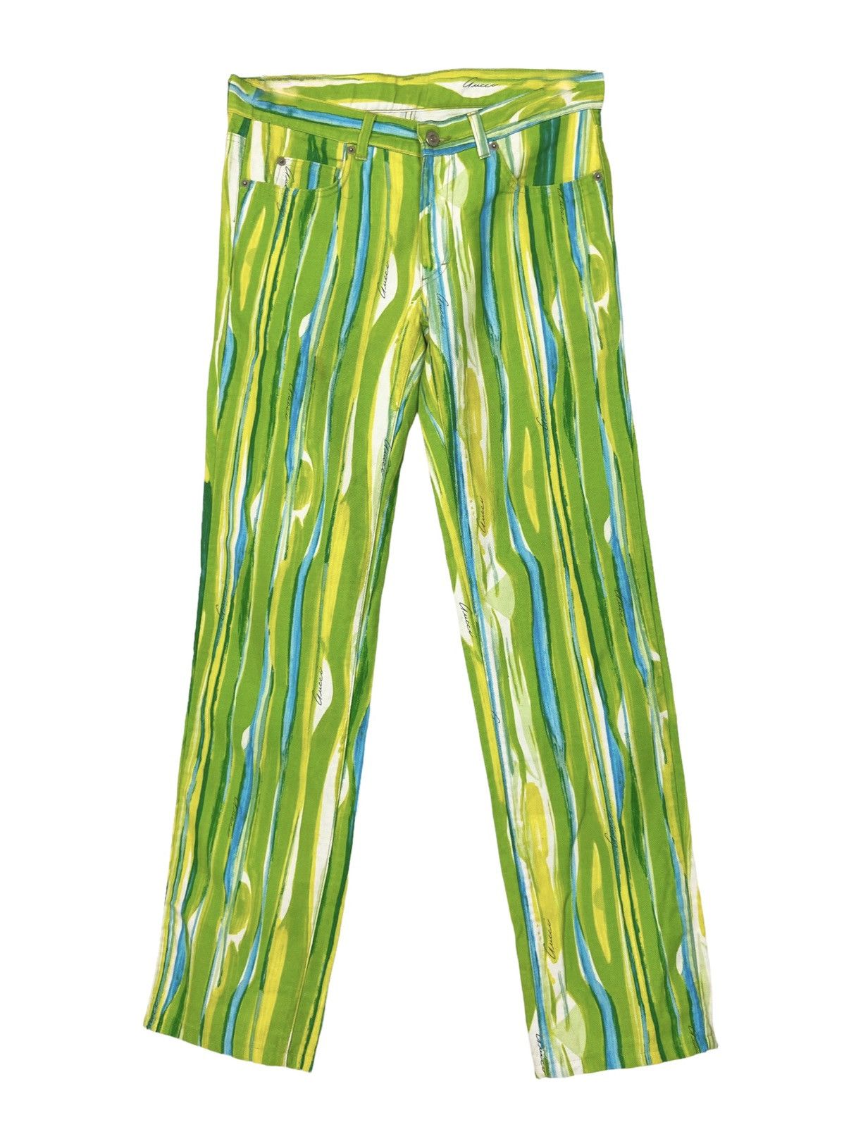 S/S 1996 Watercolor Jeans (SS96, Denim, Watercolour)