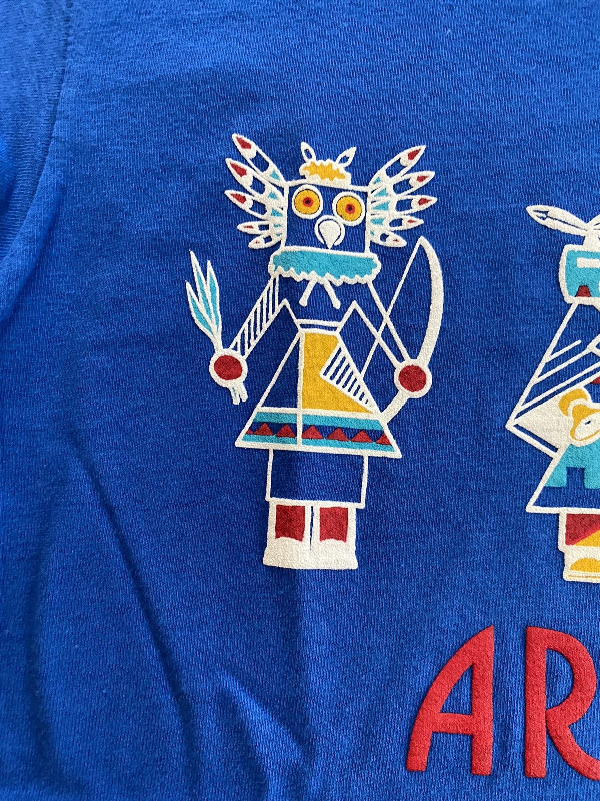 Native Vintage 90’s Arizona Souvenir Single Stitch Tee Size US M / EU 48-50 / 2 - 2 Thumbnail