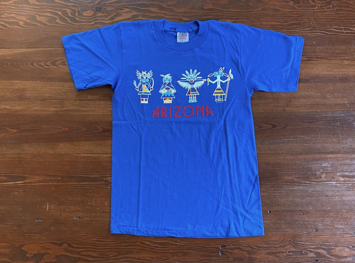 Native Vintage 90’s Arizona Souvenir Single Stitch Tee Size US M / EU 48-50 / 2 - 1 Thumbnail