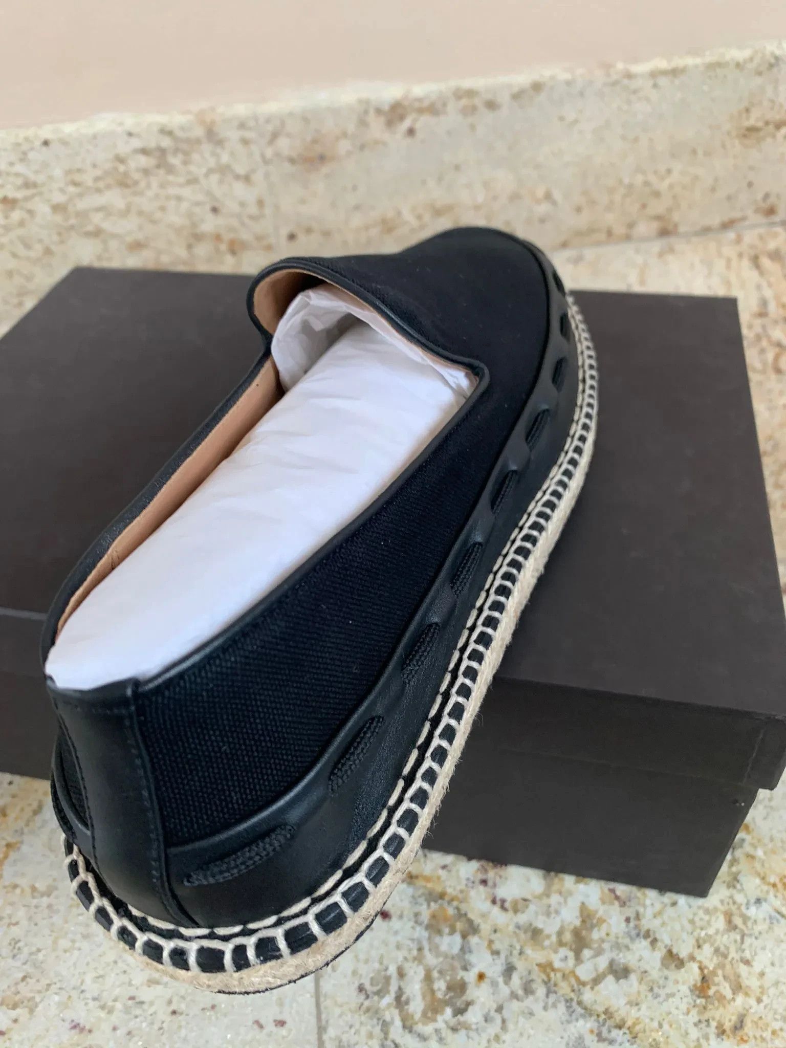 Bottega Veneta Speedster Calf Platform Espredrilles in Black Size US 10 / EU 43 - 9 Thumbnail