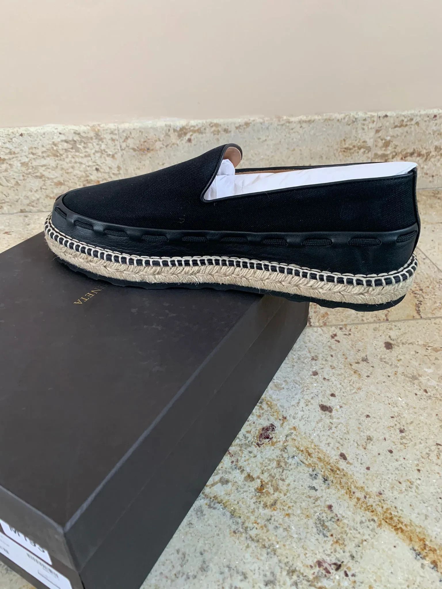 Bottega Veneta Speedster Calf Platform Espredrilles in Black Size US 10 / EU 43 - 11 Thumbnail