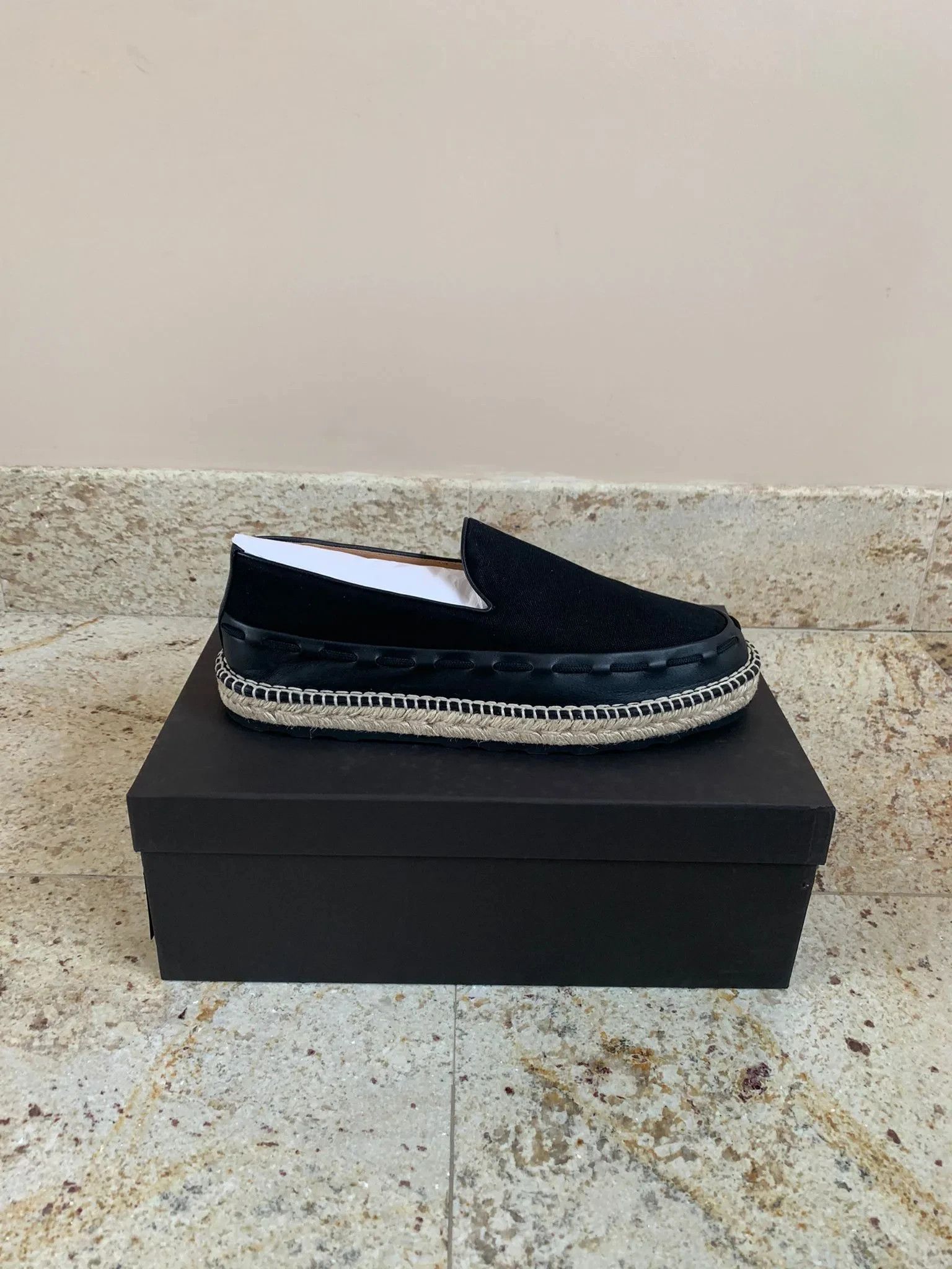 Bottega Veneta Speedster Calf Platform Espredrilles in Black Size US 10 / EU 43 - 4 Thumbnail