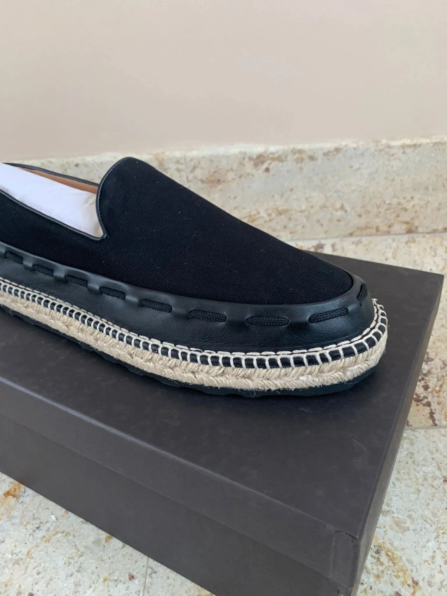 Bottega Veneta Speedster Calf Platform Espredrilles in Black Size US 10 / EU 43 - 6 Thumbnail