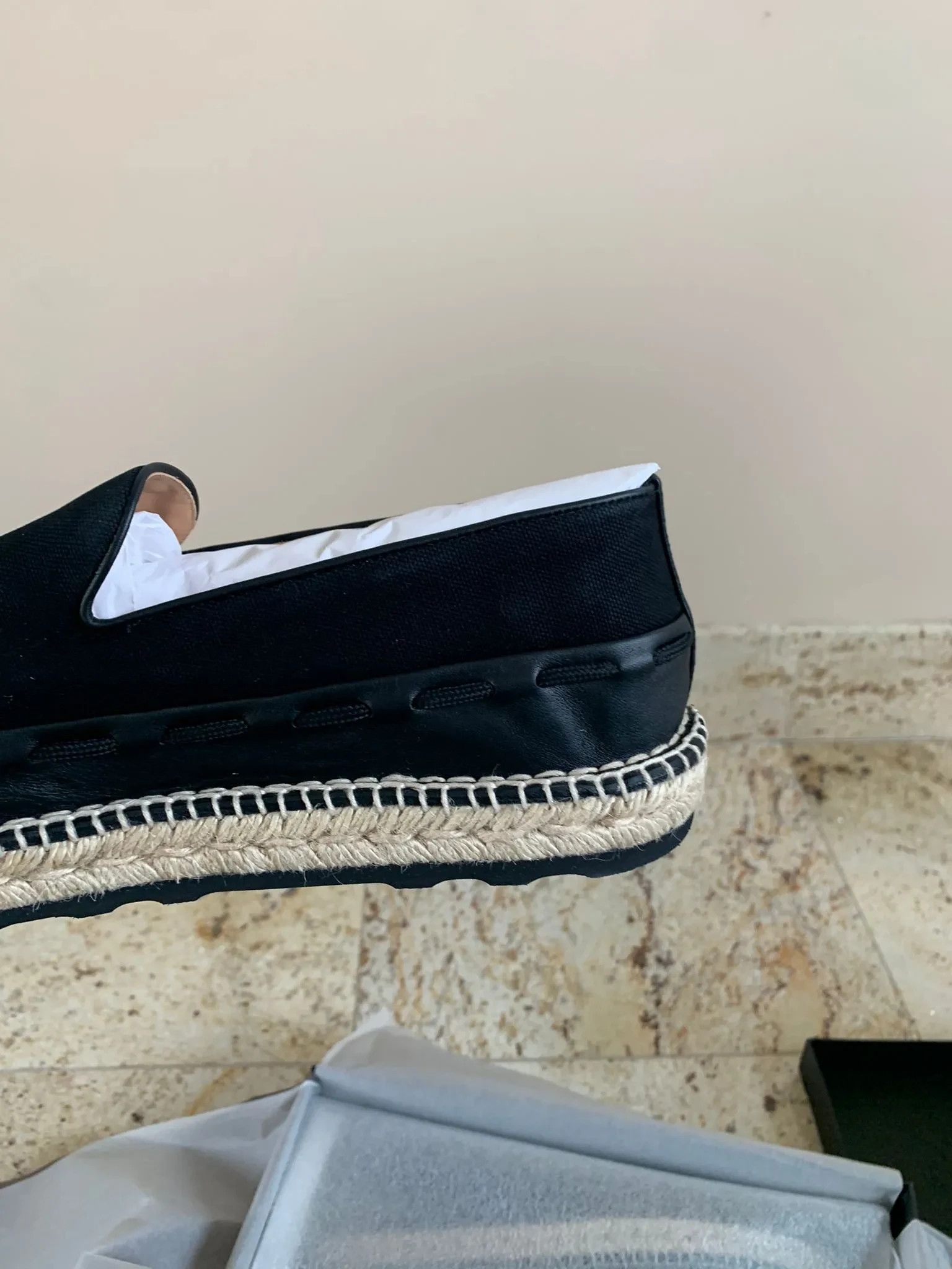 Bottega Veneta Speedster Calf Platform Espredrilles in Black Size US 10 / EU 43 - 5 Thumbnail