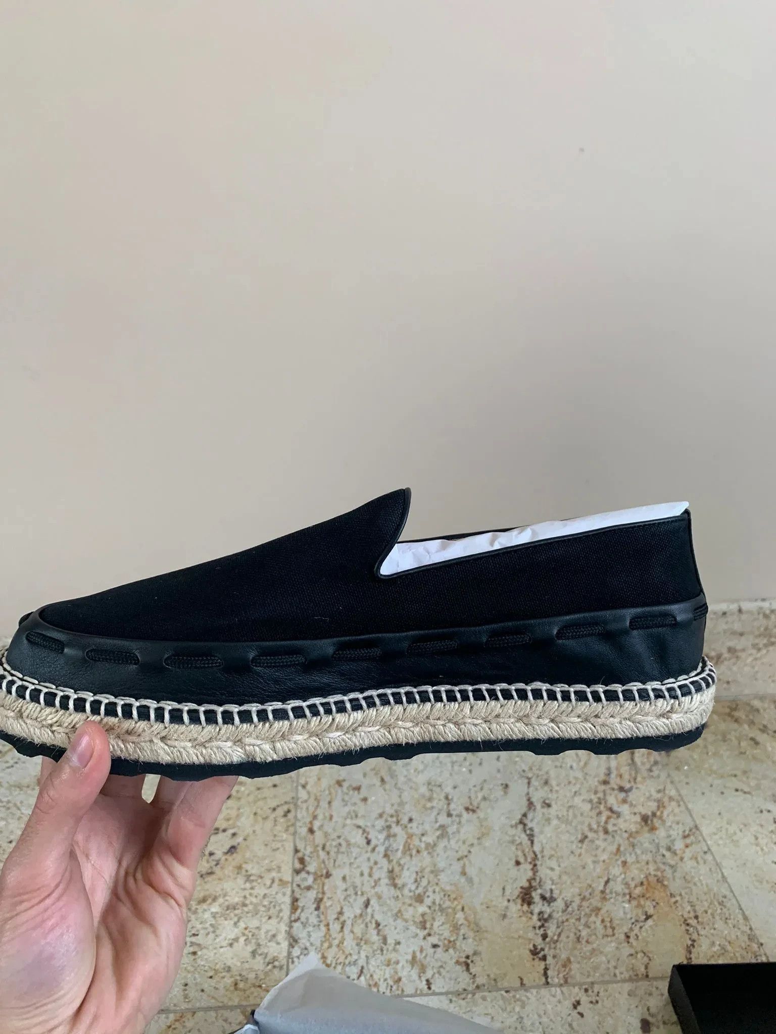 Bottega Veneta Speedster Calf Platform Espredrilles in Black Size US 10 / EU 43 - 3 Thumbnail
