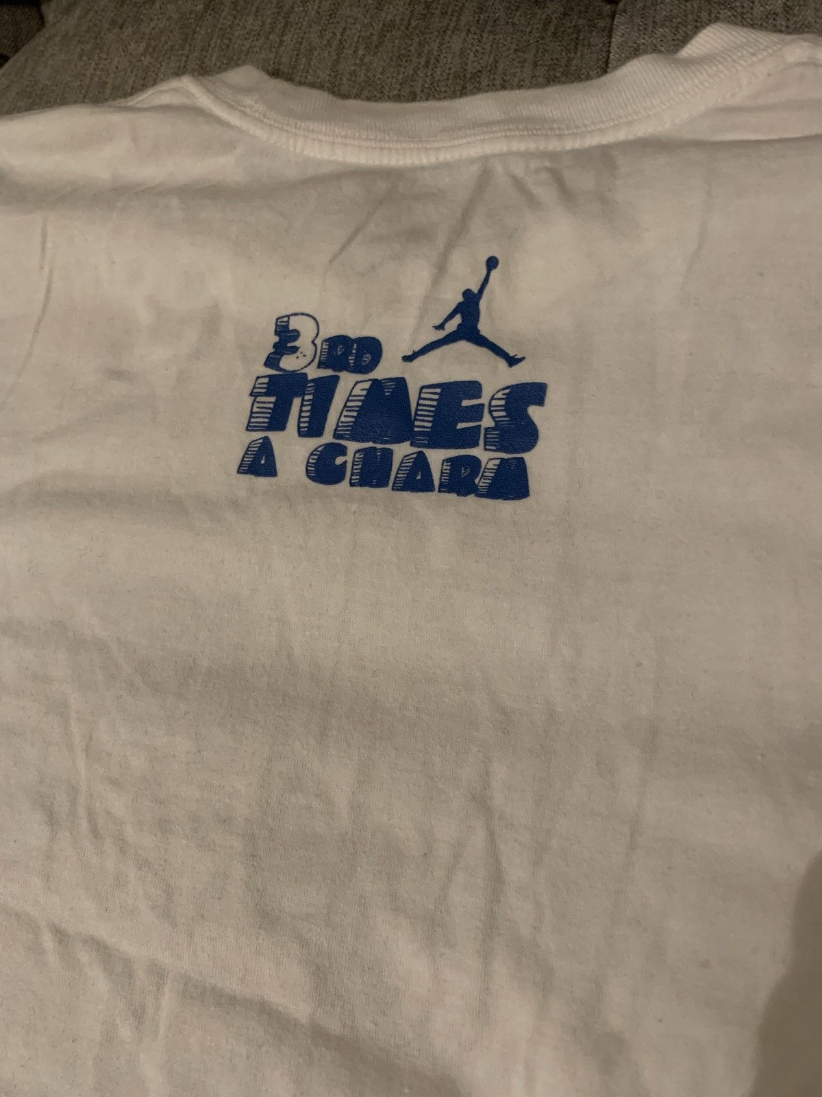 Jordan Brand Vintage Jordan True Blue 3 Graphic T-Shirt AJIII Size US M / EU 48-50 / 2 - 3 Thumbnail