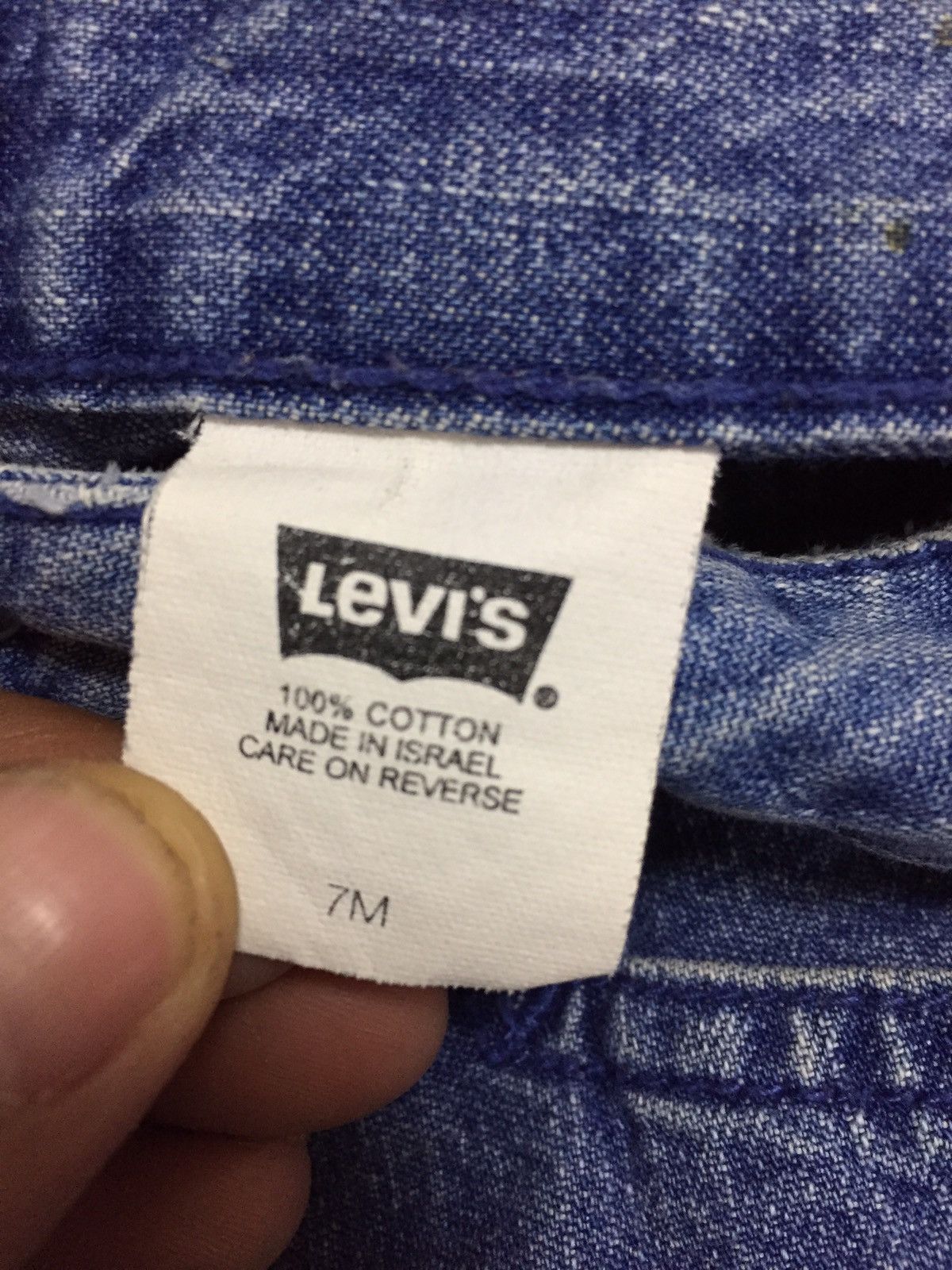 Levi's 💥delete today💥Very Rare Levis Silver Logo star Pachwork Size US 30 / EU 46 - 10 Thumbnail