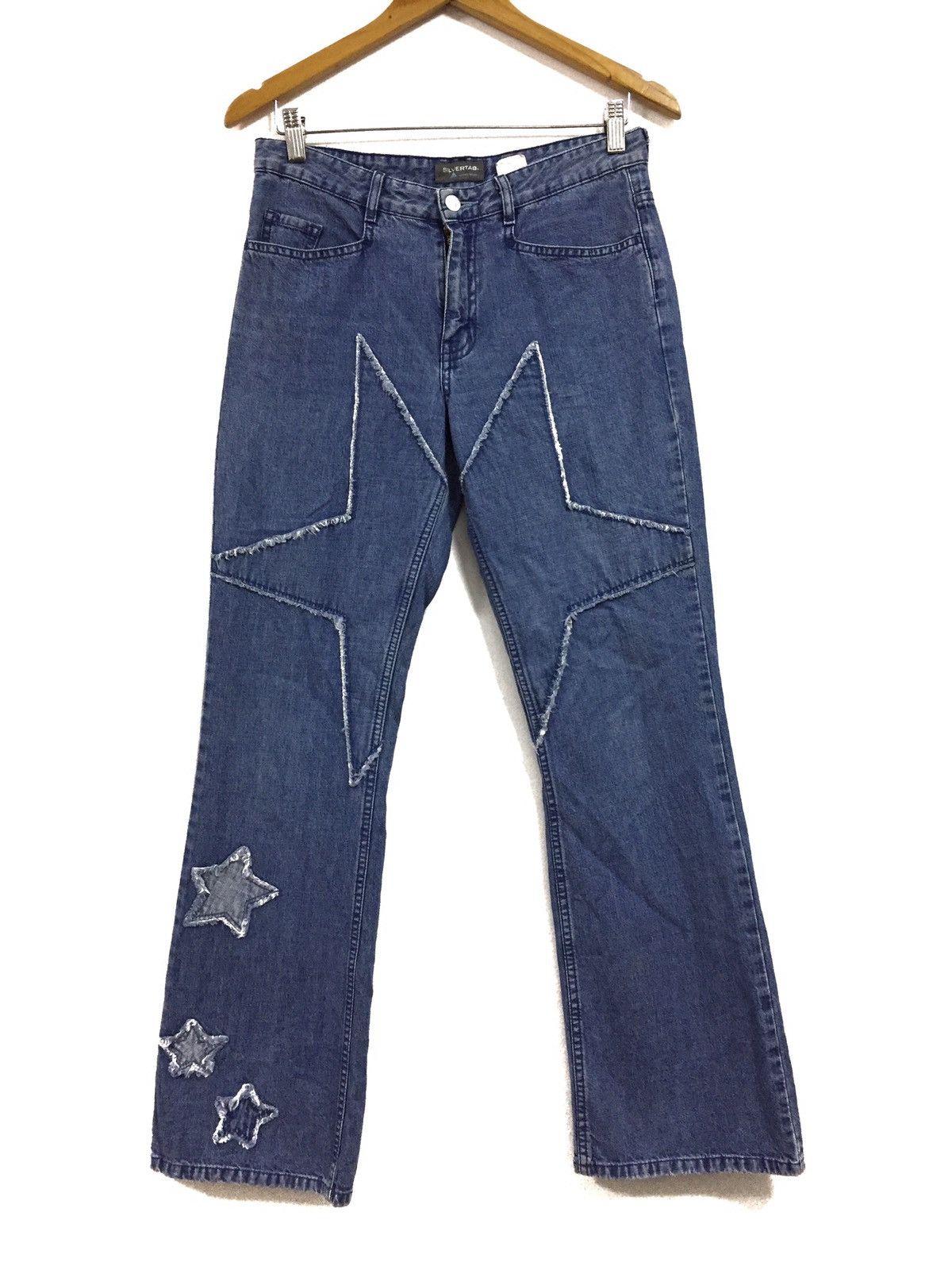 Levi's 💥delete today💥Very Rare Levis Silver Logo star Pachwork Size US 30 / EU 46 - 1 Thumbnail