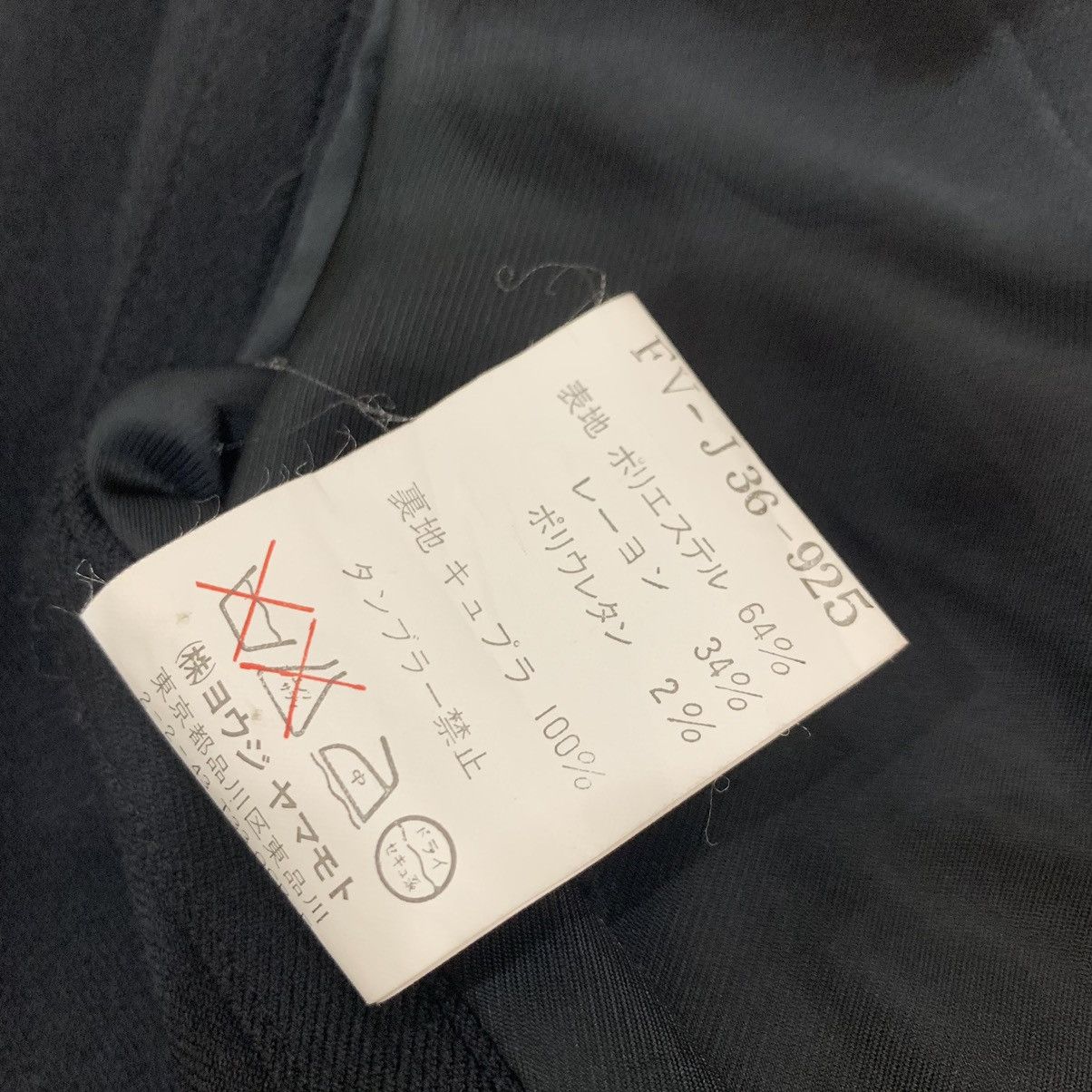 Yohji Yamamoto Yohji Yamamoto Single Button Jacket Size S / US 4 / IT 40 - 11 Thumbnail