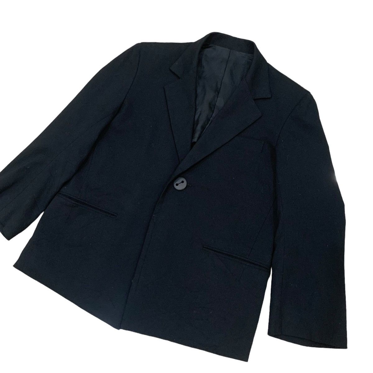 Yohji Yamamoto Yohji Yamamoto Single Button Jacket Size S / US 4 / IT 40 - 3 Thumbnail