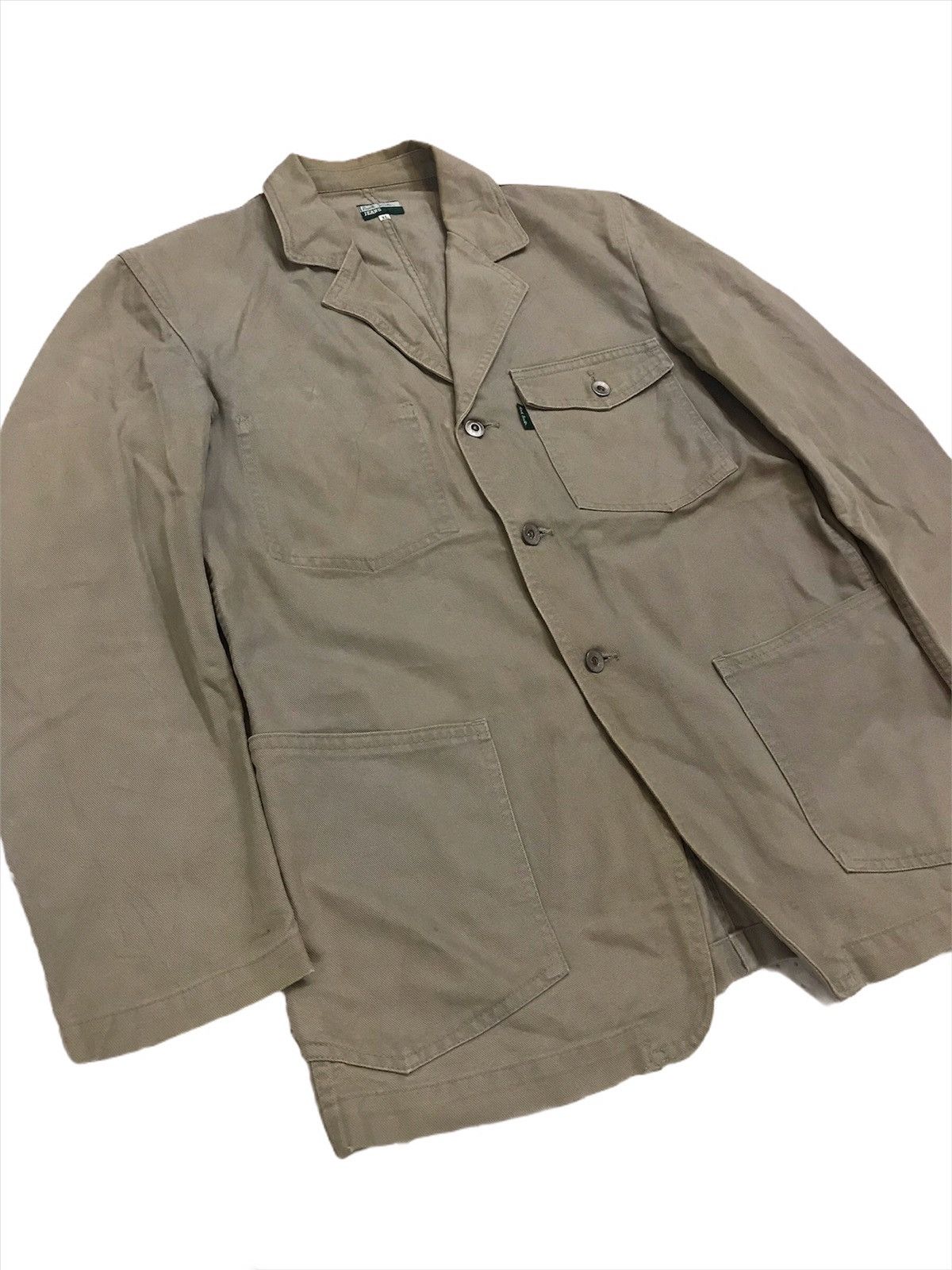 Paul Smith × Vintage Japanese Paul Smith Jeans Chore Jacket Size US XL / EU 56 / 4 - 2 Thumbnail