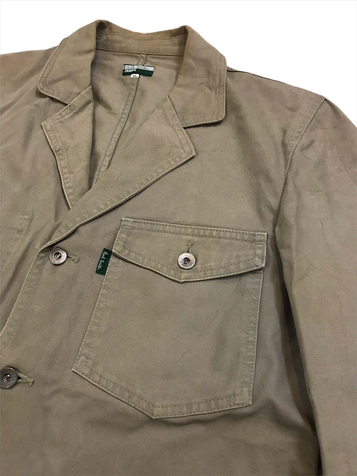 Paul Smith × Vintage Japanese Paul Smith Jeans Chore Jacket Size US XL / EU 56 / 4 - 4 Thumbnail