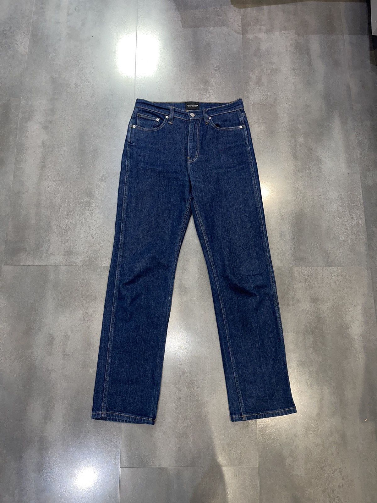 Andy Warhol × Calvin Klein 205W39NYC × Raf Simons Calvin Klein x Andy Warhol Portrait Indigo Denim Pants Size US 30 / EU 46 - 7 Thumbnail