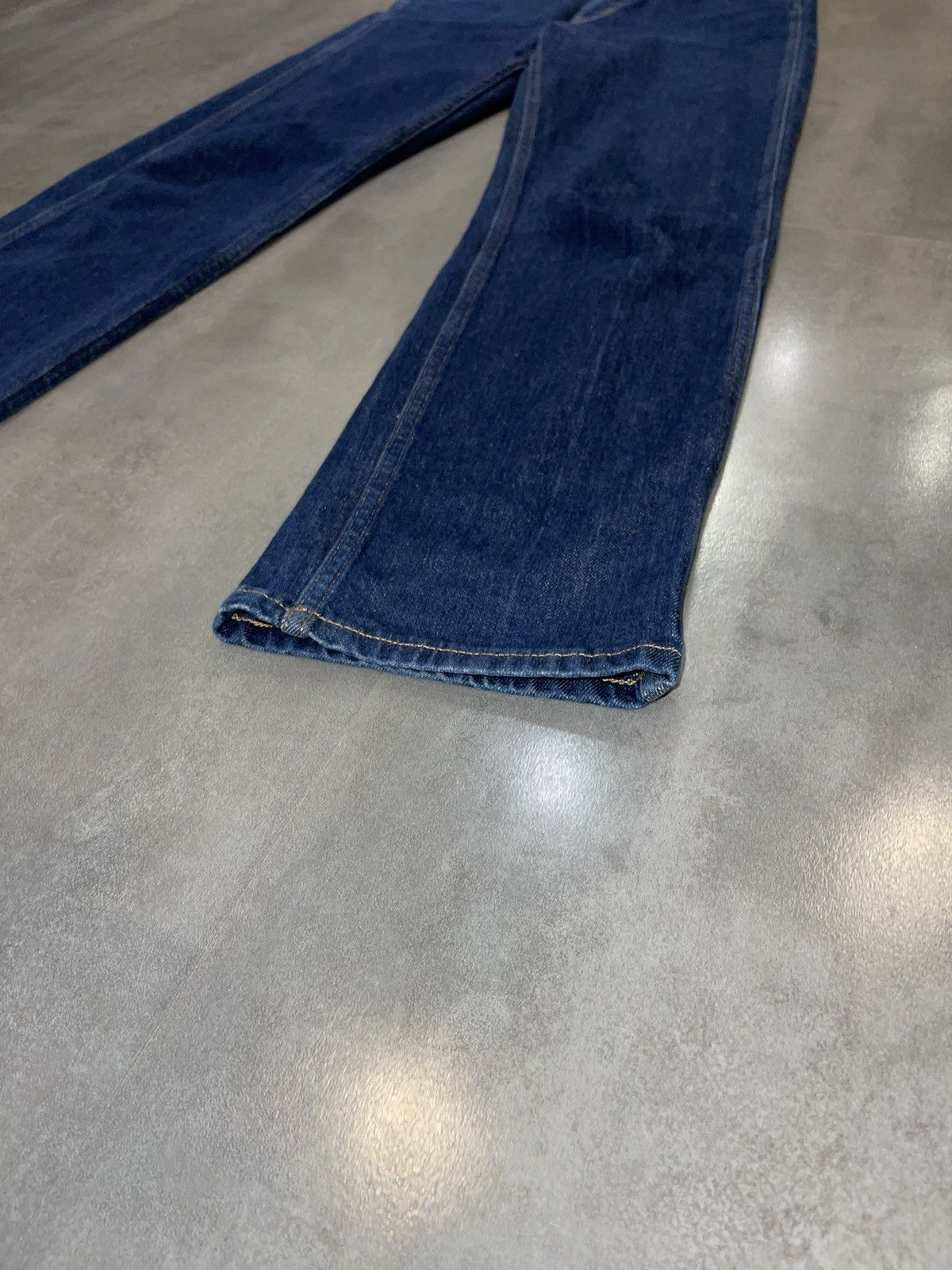 Andy Warhol × Calvin Klein 205W39NYC × Raf Simons Calvin Klein x Andy Warhol Portrait Indigo Denim Pants Size US 30 / EU 46 - 10 Thumbnail