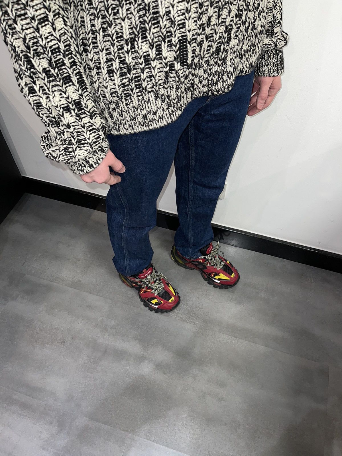 Andy Warhol × Calvin Klein 205W39NYC × Raf Simons Calvin Klein x Andy Warhol Portrait Indigo Denim Pants Size US 30 / EU 46 - 4 Thumbnail