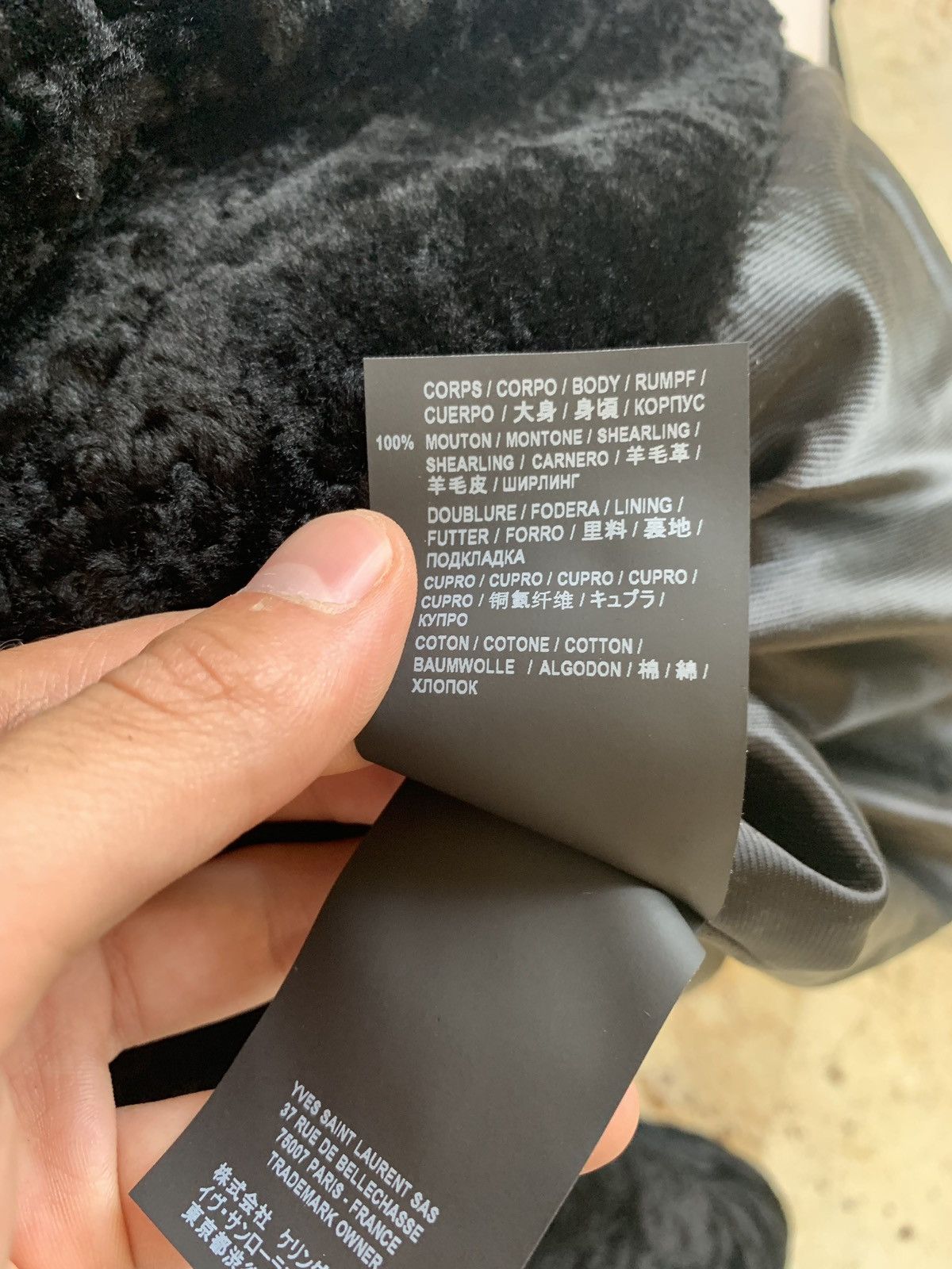 Saint Laurent Paris o1rshd1 Duffle Shearling Coat With Suede Hood in Black Size US M / EU 48-50 / 2 - 23 Thumbnail