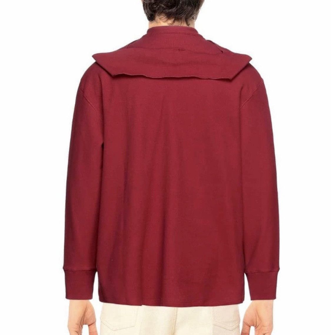 Raf Simons Steal! NWT F/W19 Japan Only $895 Long Collar "Heroes" Polo Size US L / EU 52-54 / 3 - 3 Thumbnail