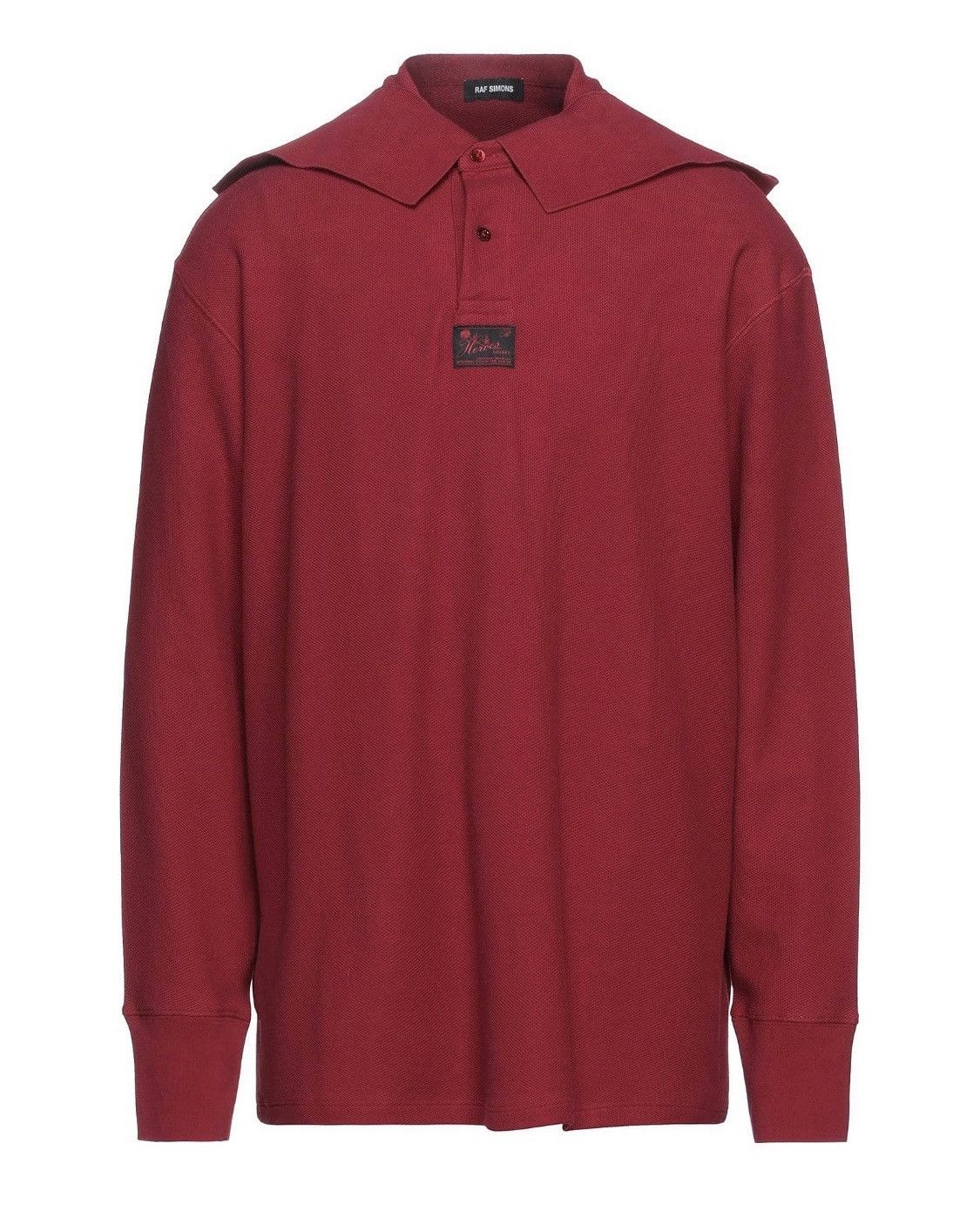 Raf Simons Steal! NWT F/W19 Japan Only $895 Long Collar "Heroes" Polo Size US L / EU 52-54 / 3 - 1 Thumbnail