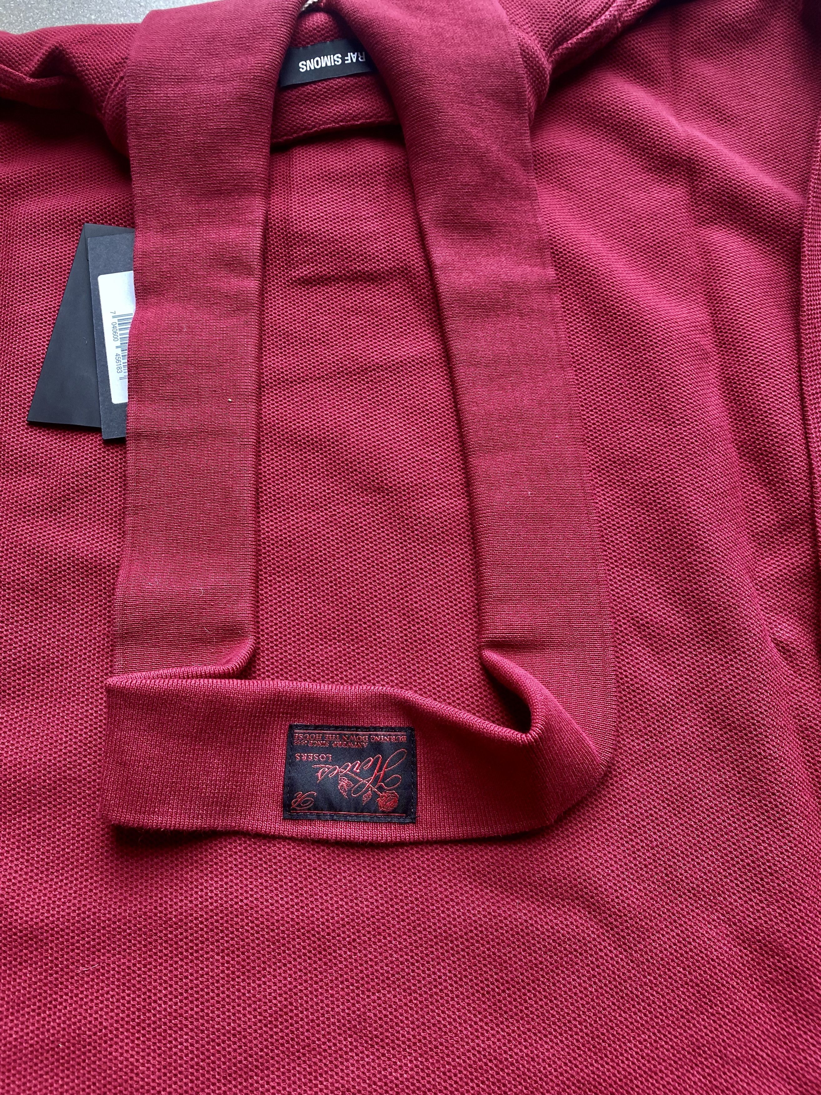 Raf Simons Steal! NWT F/W19 Japan Only $895 Long Collar "Heroes" Polo Size US L / EU 52-54 / 3 - 13 Thumbnail